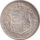 1918 HALFCROWN ( GVF ) - HALFCROWN - Cambridgeshire Coins