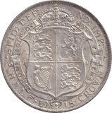 1918 HALFCROWN ( GVF ) - HALFCROWN - Cambridgeshire Coins