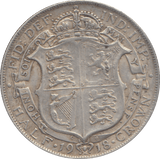 1918 HALFCROWN ( GVF ) - HALFCROWN - Cambridgeshire Coins