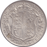 1918 HALFCROWN ( GVF ) - HALFCROWN - Cambridgeshire Coins