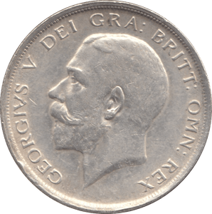 1918 HALFCROWN ( GVF ) - Halfcrown - Cambridgeshire Coins