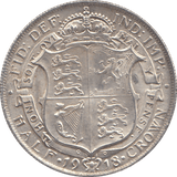 1918 HALFCROWN ( UNC ) REF 1 - HALFCROWN - Cambridgeshire Coins
