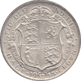 1918 HALFCROWN ( UNC ) REF 4 - HALFCROWN - Cambridgeshire Coins