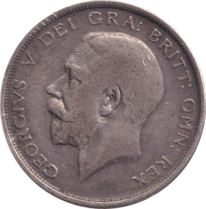 1918 HALFCROWN ( VF ) - Halfcrown - Cambridgeshire Coins