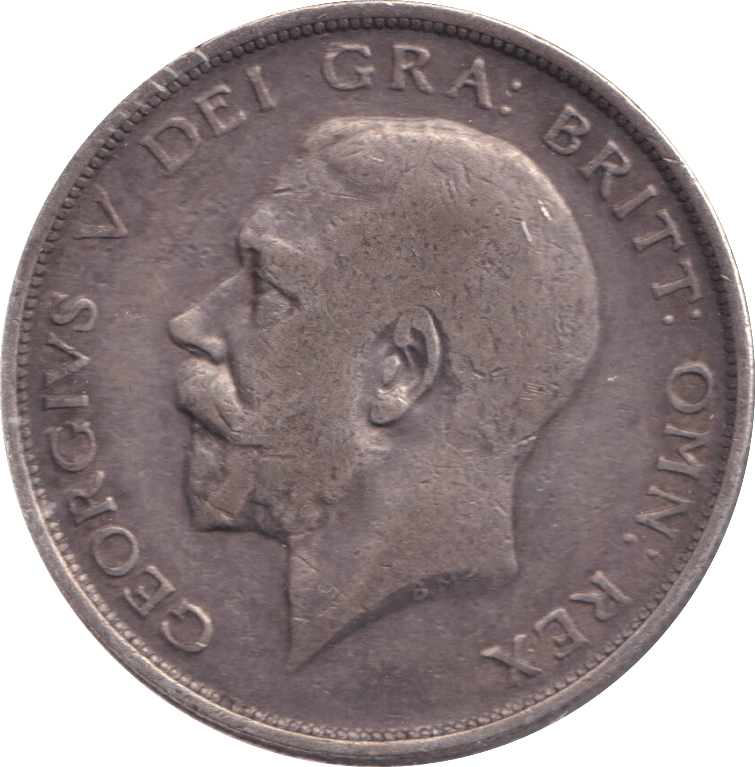 1918 HALFCROWN ( VF ) - Halfcrown - Cambridgeshire Coins