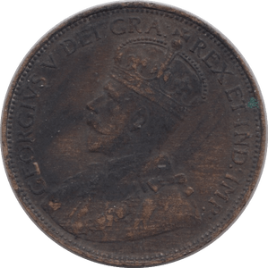 1918 ONE CENT CANADA - WORLD COINS - Cambridgeshire Coins