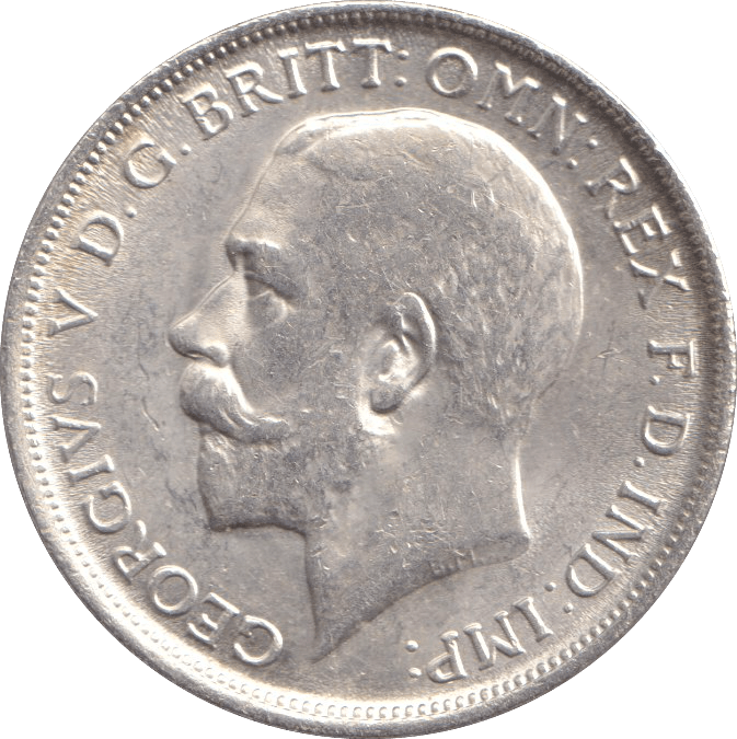 1918 ONE FLORIN ( AUNC ) - WORLD COINS - Cambridgeshire Coins