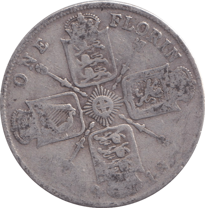 1918 ONE FLORIN ( NF ) - FLORIN - Cambridgeshire Coins