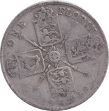 1918 ONE FLORIN ( NF ) - FLORIN - Cambridgeshire Coins