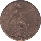 1918 PENNY ( AUNC ) - PENNY - Cambridgeshire Coins