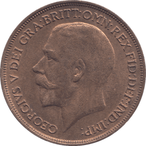 1918 PENNY ( AUNC ) - PENNY - Cambridgeshire Coins