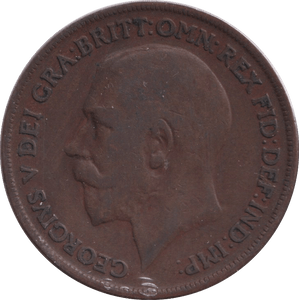1918 PENNY ( FINE ) - PENNY - Cambridgeshire Coins