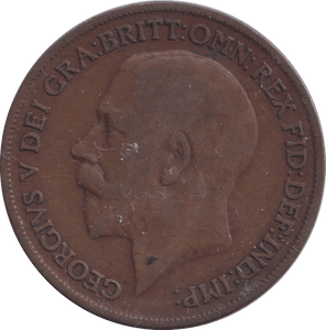 1918 PENNY ( FINE ) - PENNY - Cambridgeshire Coins