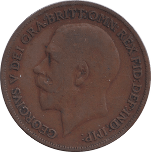 1918 PENNY ( FINE ) - PENNY - Cambridgeshire Coins