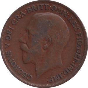 1918 PENNY ( FINE ) - PENNY - Cambridgeshire Coins