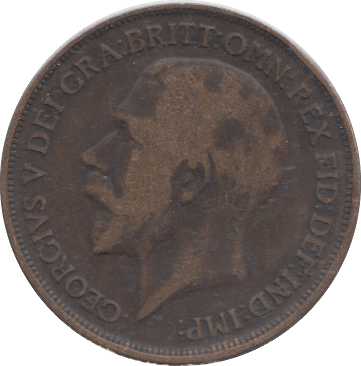1918 PENNY ( FINE ) - PENNY - Cambridgeshire Coins
