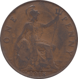 1918 PENNY ( GF ) KN - PENNY - Cambridgeshire Coins
