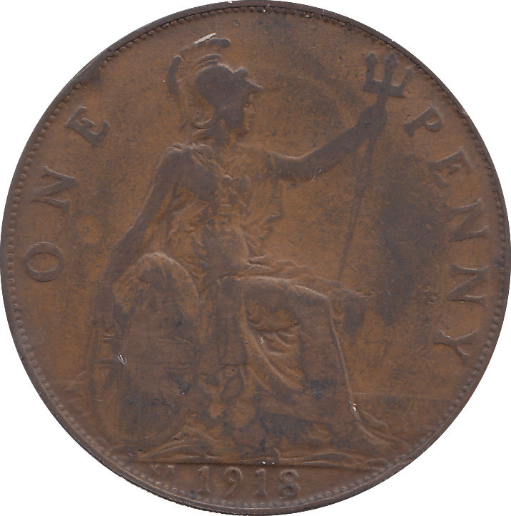 1918 PENNY ( GF ) KN - PENNY - Cambridgeshire Coins