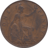 1918 PENNY ( GF ) KN - PENNY - Cambridgeshire Coins