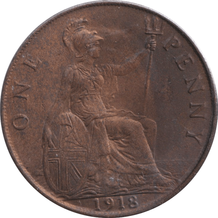 1918 PENNY ( GF ) - PENNY - Cambridgeshire Coins