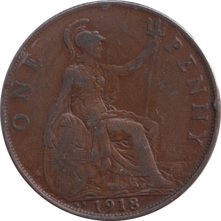 1918 PENNY ( NF ) KN - PENNY - Cambridgeshire Coins
