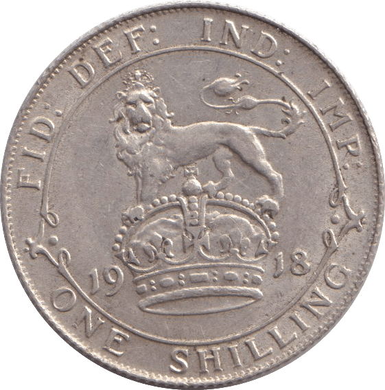 1918 SHILLING ( EF ) - SHILLING - Cambridgeshire Coins