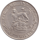 1918 SHILLING ( EF ) - SHILLING - Cambridgeshire Coins