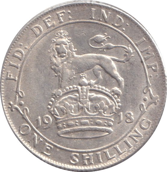 1918 SHILLING ( EF ) - SHILLING - Cambridgeshire Coins