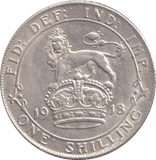 1918 SHILLING ( EF ) - SHILLING - Cambridgeshire Coins