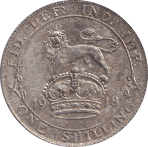 1918 SHILLING ( EF ) - SHILLING - Cambridgeshire Coins