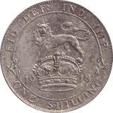 1918 SHILLING ( EF ) - SHILLING - Cambridgeshire Coins