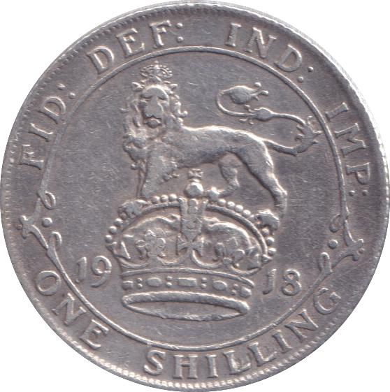 1918 SHILLING ( GF ) - SHILLING - Cambridgeshire Coins