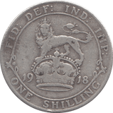1918 SHILLING ( GF ) - SHILLING - Cambridgeshire Coins