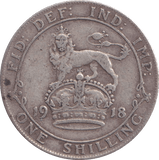 1918 SHILLING ( GF ) - SHILLING - Cambridgeshire Coins
