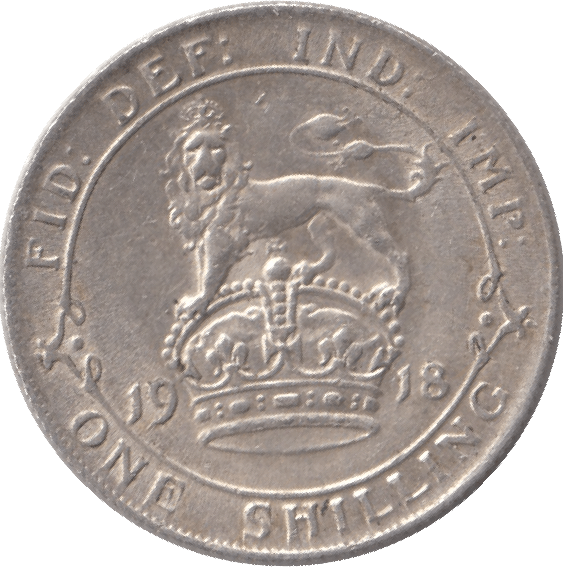 1918 SHILLING ( GVF ) - Shilling - Cambridgeshire Coins