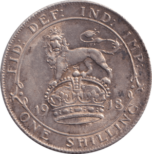 1918 SHILLING ( GVF ) - SHILLING - Cambridgeshire Coins