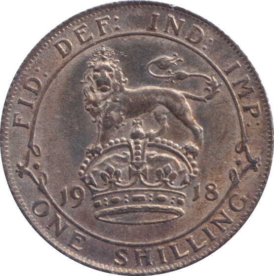 1918 SHILLING ( UNC ) - SHILLING - Cambridgeshire Coins