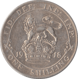 1918 SHILLING ( VF ) - Shilling - Cambridgeshire Coins