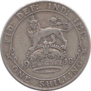 1918 SHILLING ( VF ) - Shilling - Cambridgeshire Coins