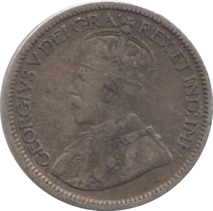 1918 SILVER 10 CENTS CANADA - SILVER WORLD COINS - Cambridgeshire Coins