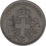 1918 SILVER 20 CENTESIMI ITALY - SILVER WORLD COINS - Cambridgeshire Coins