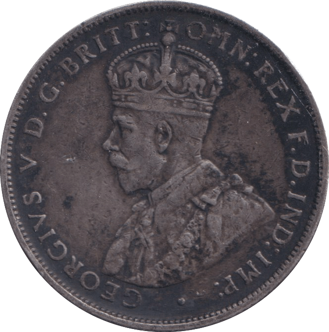1918 SILVER ONE FLORIN AUSTRALIA - WORLD COINS - Cambridgeshire Coins