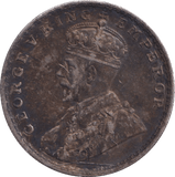 1918 SILVER ONE RUPEE INDIA - SILVER WORLD COINS - Cambridgeshire Coins