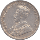 1918 SILVER RUPEE INDIA - SILVER WORLD COINS - Cambridgeshire Coins