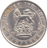 1918 SIXPENCE ( AUNC ) - SIXPENCE - Cambridgeshire Coins