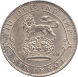 1918 SIXPENCE ( EF ) - SIXPENCE - Cambridgeshire Coins