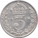 1918 SIXPENCE ( F ) - SIXPENCE - Cambridgeshire Coins