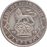 1918 SIXPENCE ( GF ) - SIXPENCE - Cambridgeshire Coins