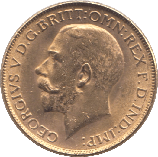 1918 SOVEREIGN ( AUNC ) BOMBAY MINT - Sovereign - Cambridgeshire Coins