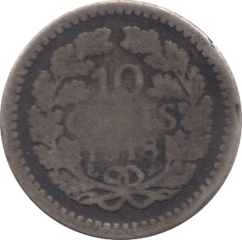 1918 TEN CENTS - WORLD COINS - Cambridgeshire Coins